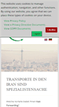 Mobile Screenshot of iran-forwarding.com